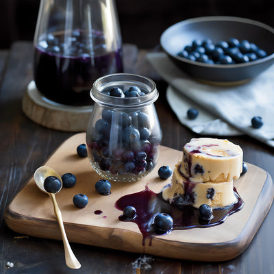 Macerated Balsamic Blueberries