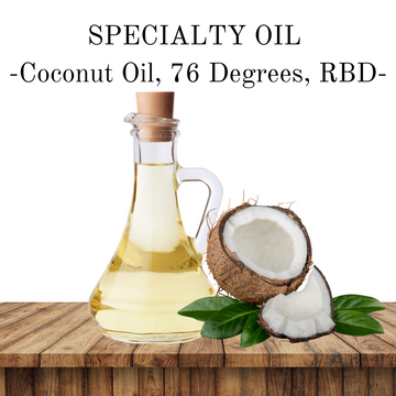 Coconut Oil, 76 Degrees, RBD, Certified and Non-GMO Project Verified