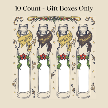 10 COUNT MASTER PACK HOLIDAY 4 ITEM GIFT PACK - GIFT BOXES ONLY