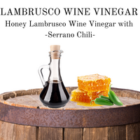 Lambrusco Wine Vinegar with Honey and  Serrano Chili