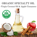 Organic Virgin Coconut Oil Apple Cinnamon