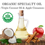Organic Virgin Coconut Oil Apple Cinnamon