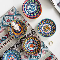 Accessories - 6 Pack Assorted Ceramic Round Dipping Bowl for Oils & Vinegars