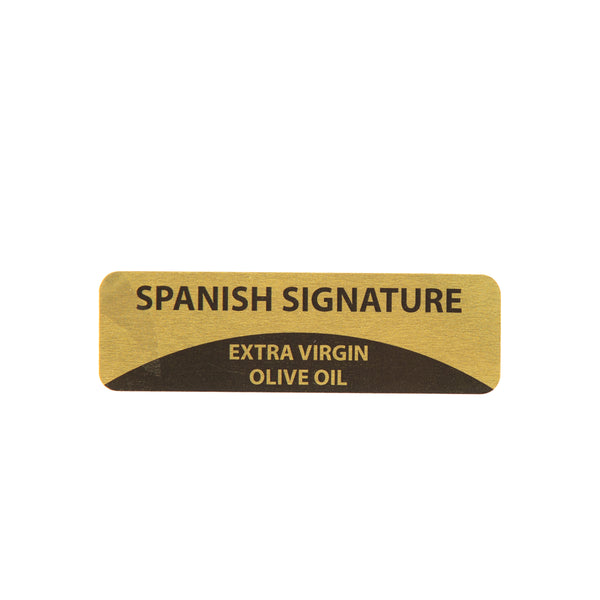 Miscellaneous Metallic Gold Olive Oil Stickers (Pack of 100) - Cibaria Store Supply