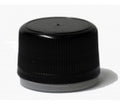 Cap - Breakaway Seal with Pourer Black 18mm (50 Pack)