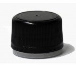 Cap - Breakaway Seal with Pourer Black 18mm (50 Pack)