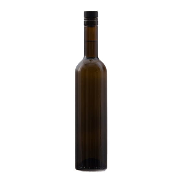 Bottle - 12/500ml Bordeaux Antique Green Glass - Cibaria Store Supply