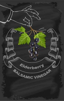 Balsamic Vinegar - Elderberry - Cibaria Store Supply