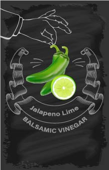 Balsamic Vinegar - Jalapeno Lime - Cibaria Store Supply