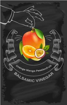 Balsamic Vinegar - Orange, Mango, Passion Fruit - Cibaria Store Supply