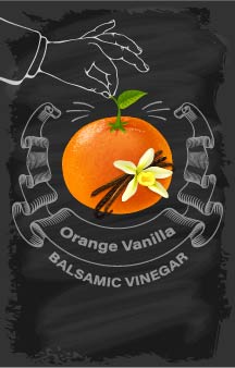 Balsamic Vinegar - Vanilla Orange - Cibaria Store Supply